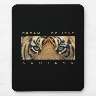 Motivatie Quote Dream Believe Bereiken Verticaal Muismat