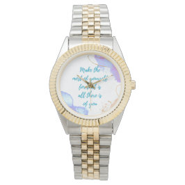 Motivatie Quote Horloge