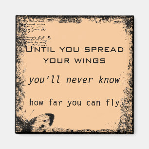 Motivatie Quote Magnet Magneet