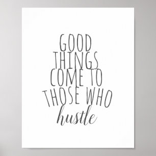 motivatie quote poster typografie woordkunst
