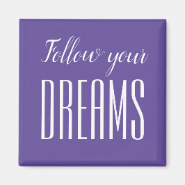 Motivatie quote trendy minimalistische moderne mag magneet