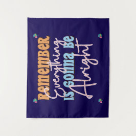 Motivatie quotes voor dagelijkse inspiratie wandkleed