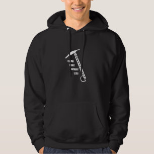 Motivatie rotsklimmen hoodie