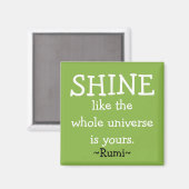 Motivatie Rumi-offerte Magneet (Voorkant / Achterkant)