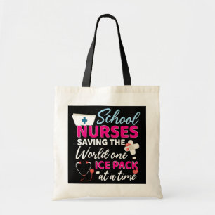 Motivatie schoolverpleegster die de wereld Rn CNA  Tote Bag
