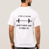 Motivatie Shirt voor workout (Achterkant)