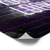 Motivatie Sign Funny Op zoek naar Neon Poster (Hoek)