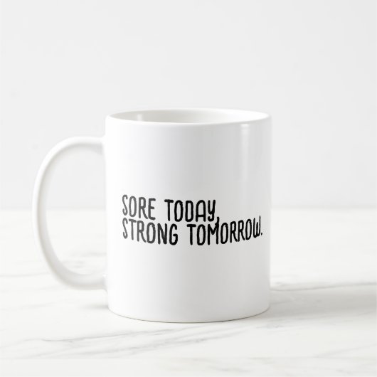 Motivatie slogan koffiemok (Links)