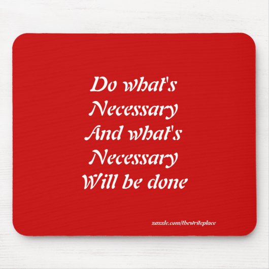 Motivatie slogans muismat (Voorkant)