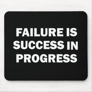 Motivatie sportschool quotes voor succes muismat