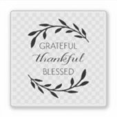 MOTIVATIE-sticker Sticker (Voorkant)