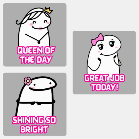 Motivatie Stickers voor studenten (Groep)