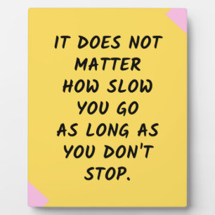 Motivatie succes / Inspirerend prijsopgave Fotoplaat