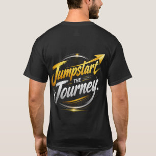 Motivatie T-Shirt 'Start de Reis'