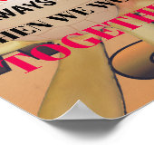 Motivatie team Slogan Netball Quote Poster (Hoek)