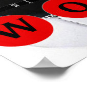 Motivatie TEAMWORK Wint Games Soccer Poster (Hoek)