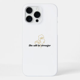 Motivatie telefoon Hoesje voor vrouwen iPhone 16 Pro Max Hoesje