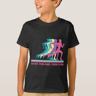 Motivatie Tr voor vrouwen met baan- en veldloopbaa T-shirt