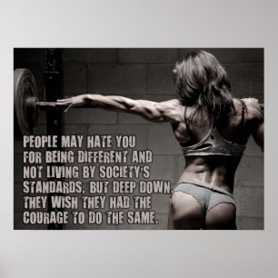 Motivatie training poster