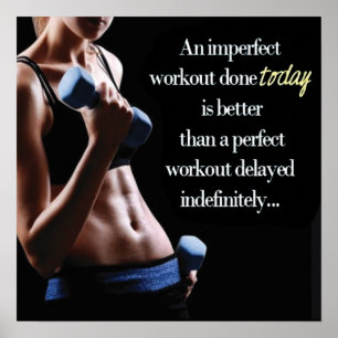 Motivatie training poster