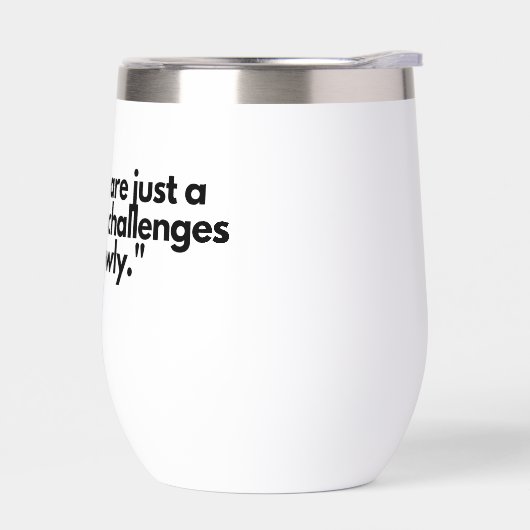 Motivatie Tumbler - Snip langzaam (Links)