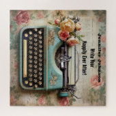 Motivatie Typewriter Puzzel Legpuzzel (Horizontaal)