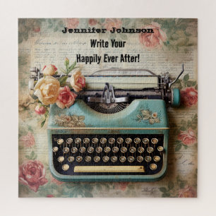 Motivatie Typewriter Puzzel Legpuzzel