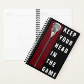 Motivatie van Lacrosse-sport Planner (Display)