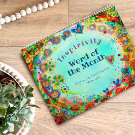 Motivatie verheffende leuke inspiratie ÉÉN WOORD Kalender