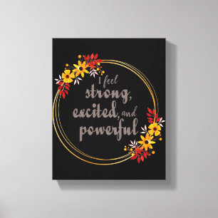 motivatie verklaringen voor levensacceptatie canvas afdruk