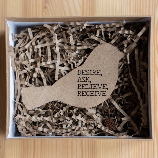 Motivatie verpakking 	rubberstempel