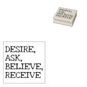 Motivatie verpakking 	rubberstempel (Gestempeld)