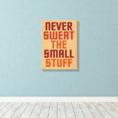 Motivatie verpakte canvasprint canvas afdruk (Insitu (Houten vloer))