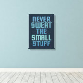 Motivatie verpakte canvasprint canvas afdruk (Insitu (Houten vloer))