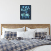 Motivatie verpakte canvasprint canvas afdruk (Insitu (Slaapkamer))