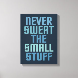 Motivatie verpakte canvasprint canvas afdruk