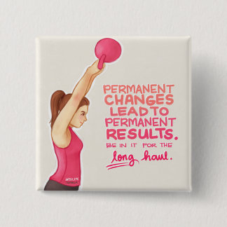 Motivatie Vierkante Button 5,1 Cm