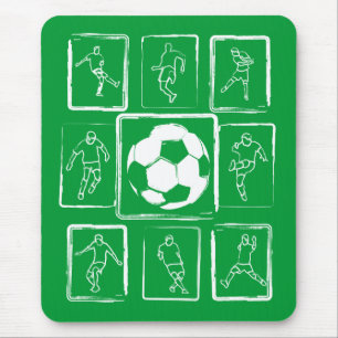 Motivatie voetbalvaardigheden muismat