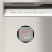 Motivatie voor de Lazy Lifestyle Design Magneet (Insitu (Vaatwasser))