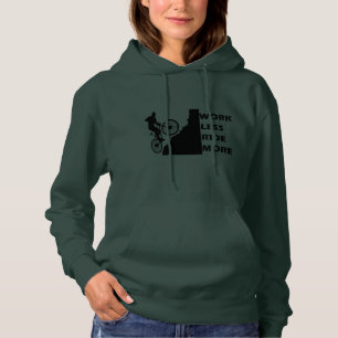 Motivatie voor Mountainbiken - Grappige Wielercita Hoodie