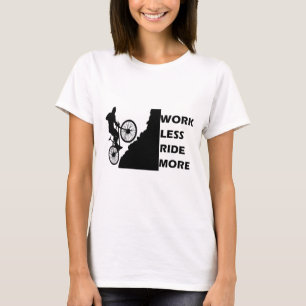 Motivatie voor Mountainbiken - Grappige Wielercita T-shirt