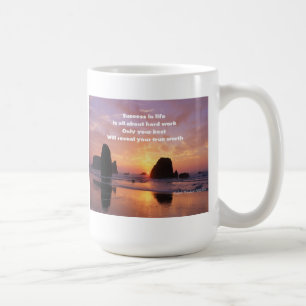Motivatie voor studenten koffiemok