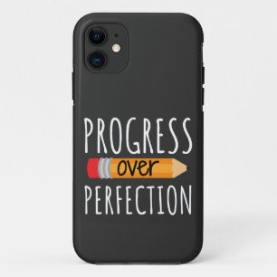 Motivatie vooruitgang bij de perfectie iPhone 11 hoesje