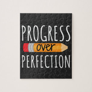 Motivatie vooruitgang bij de perfectie legpuzzel