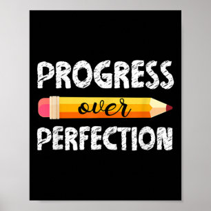 Motivatie vooruitgang van studenten op het gebied poster