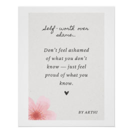 Motivatie wanddecor perfect poster