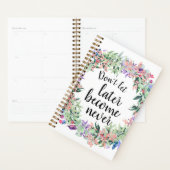  Motivatie Waterverf prijsopgave Planner (Display)