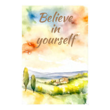 Motivatie Waterverf Wall Art Landscape Poster