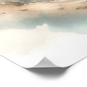 Motivatie Waterverf Wall Art Poster 5 (Hoek)