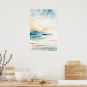Motivatie Waterverf Wall Art Poster 50 (Keuken)